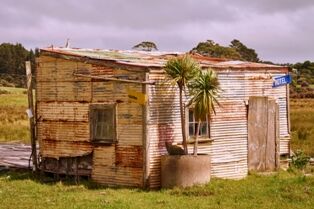 Houhora shed - Whangarei Photography